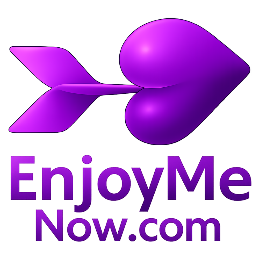 EnjoyMeNow Logo with Domain